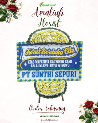 Papan Bunga Duka di Bilalang Dua