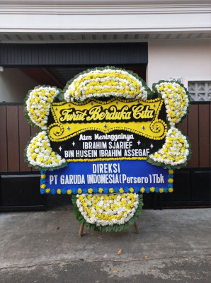 Papan Bunga Duka di Bilalang Dua