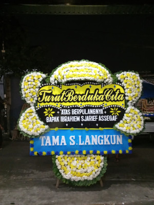 Papan Bunga Duka di Bilalang Dua