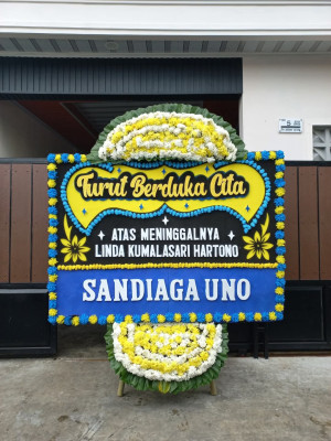 Papan Bunga Duka di Bilalang Dua
