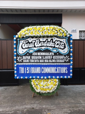 Papan Bunga Duka di Bilalang Dua